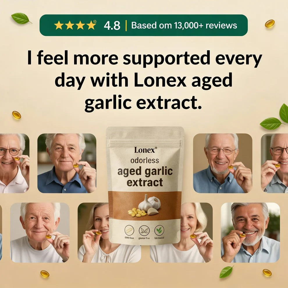Aged Garlic Extract - 7500mg Odorless Softgels